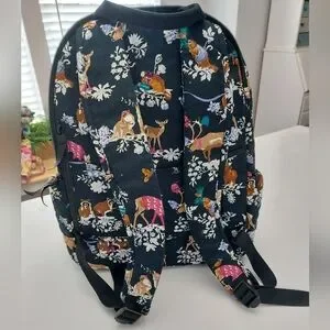 Vera Bradley Campus Backpack Merry Mischief Black NWT HTF Vera Bradley Essential Compact Backpack Bag Merry  main image 4
